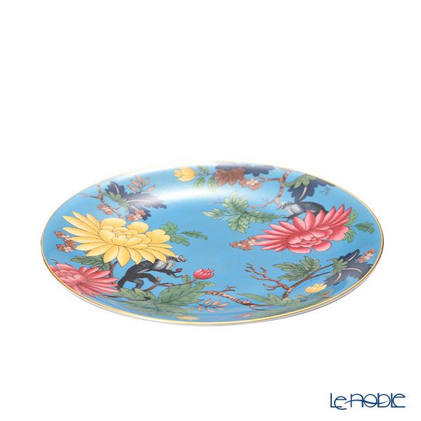 ウェッジウッド（Wedgwood） ワンダーラスト サファイア ガーデン プレート 20cm