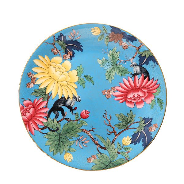 ウェッジウッド（Wedgwood） ワンダーラスト サファイア ガーデン プレート 20cm