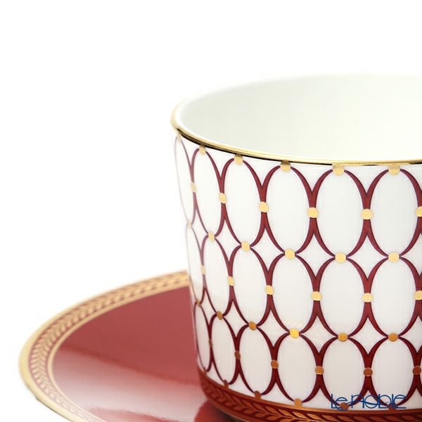 ウェッジウッド（Wedgwood） ルネッサンス レッド ティーカップ＆ソーサー 250ml