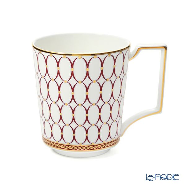ウェッジウッド（Wedgwood） ルネッサンス レッド マグカップ 300ml