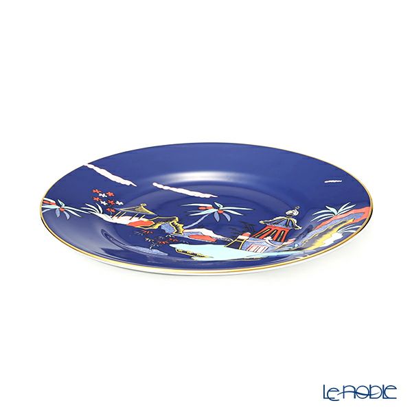 ウェッジウッド（Wedgwood） ワンダーラスト ブルーパゴダ プレート 20cm