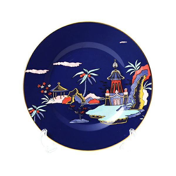 ウェッジウッド（Wedgwood） ワンダーラスト ブルーパゴダ プレート 20cm