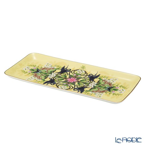 ウェッジウッド（Wedgwood） ワンダーラスト ウォーターリリー サンドイッチトレイ 34cm