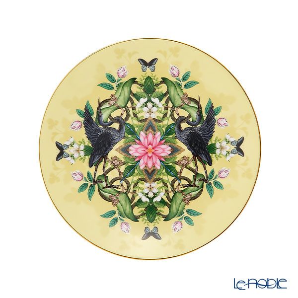 ウェッジウッド（Wedgwood） ワンダーラスト ウォーターリリー プレート 20cm イエロー