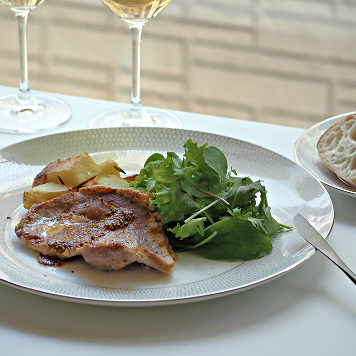 ウェッジウッド（Wedgwood） ジオ プラチナ プレート 17cm