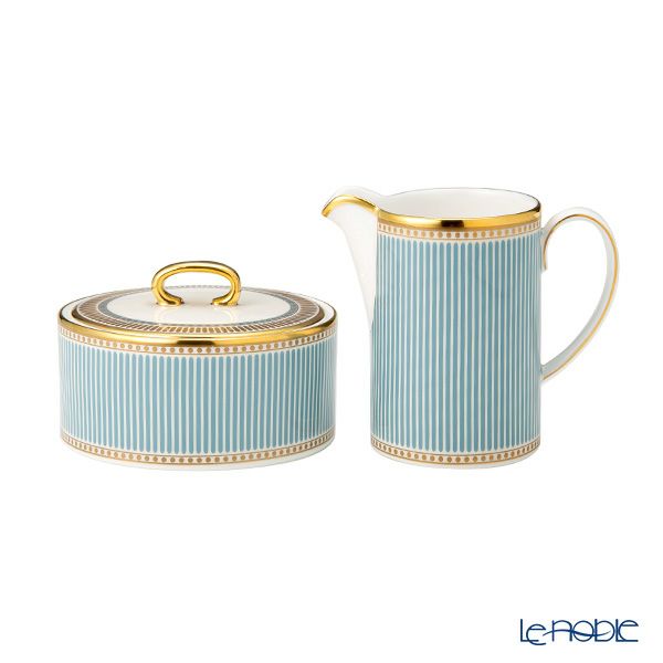 ウェッジウッド（Wedgwood） ヘリア シュガーボックス ＆ クリーマー