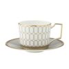 ウェッジウッド（Wedgwood） ルネッサンス グレイ（グレー） ティーカップ＆ソーサー 250ml