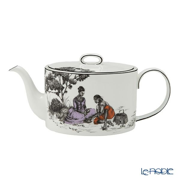 ウェッジウッド（Wedgwood） シーラ・ブリッジス ティーポット ピクニック 1L