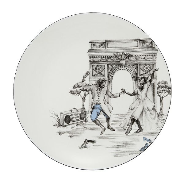 ウェッジウッド（Wedgwood） シーラ・ブリッジス サービングプレート ダンシング 30cm