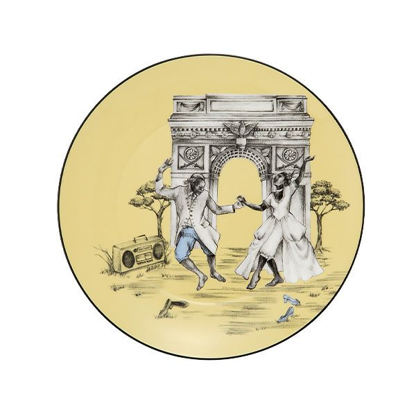 ウェッジウッド（Wedgwood） シーラ・ブリッジス アクセントプレート ダンシング 20cm