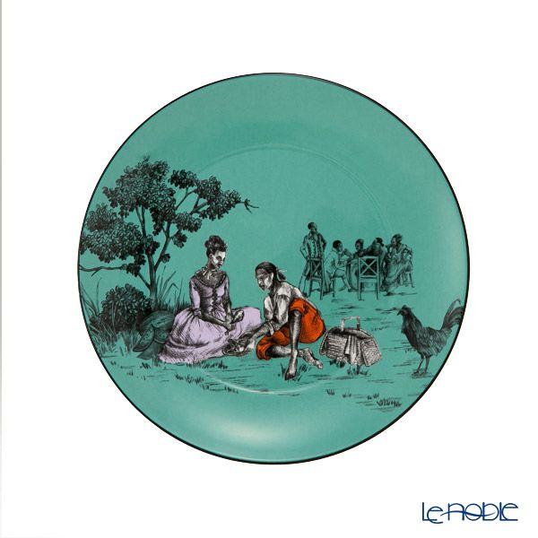 ウェッジウッド（Wedgwood） シーラ・ブリッジス アクセントプレート ピクニック 20cm