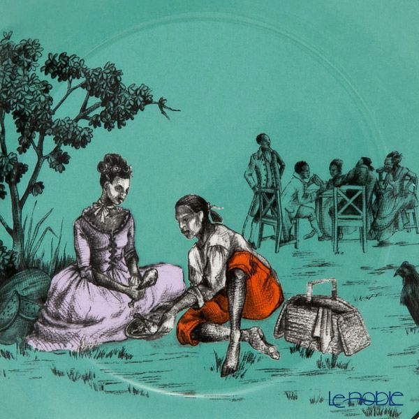 ウェッジウッド（Wedgwood） シーラ・ブリッジス アクセントプレート ピクニック 20cm