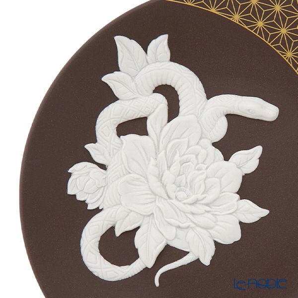 ウェッジウッド（Wedgwood）ジャスパー チョコレート 干支トレイ 12.5cm 巳（み）2025年／ 令和7年