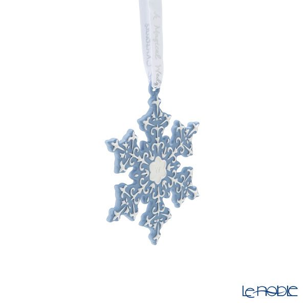 ウェッジウッド（Wedgwood） ホリデイ オーナメント スノーフレーク ブルー