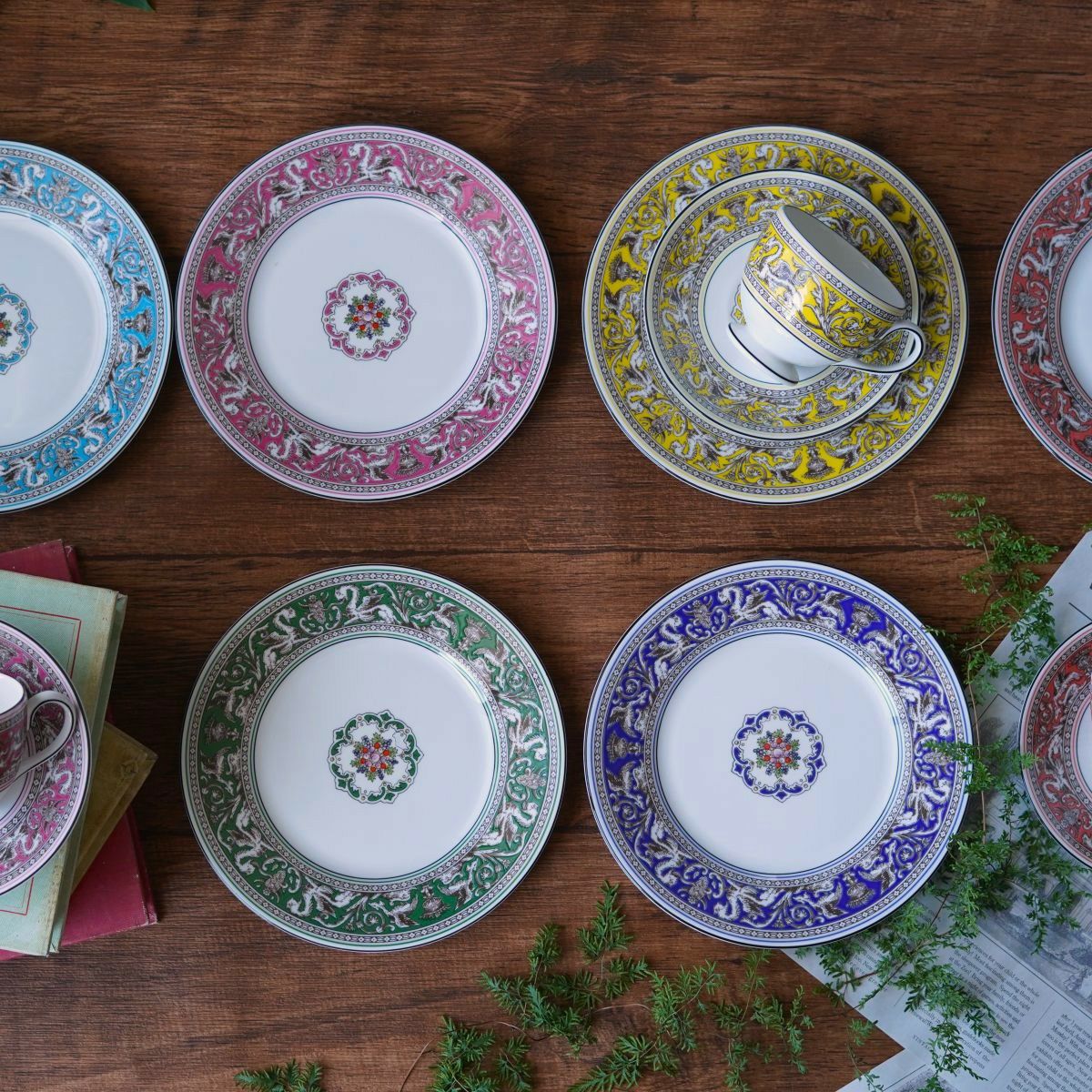 ウェッジウッド（Wedgwood） フロレンティーン シトロン プレート 20cm