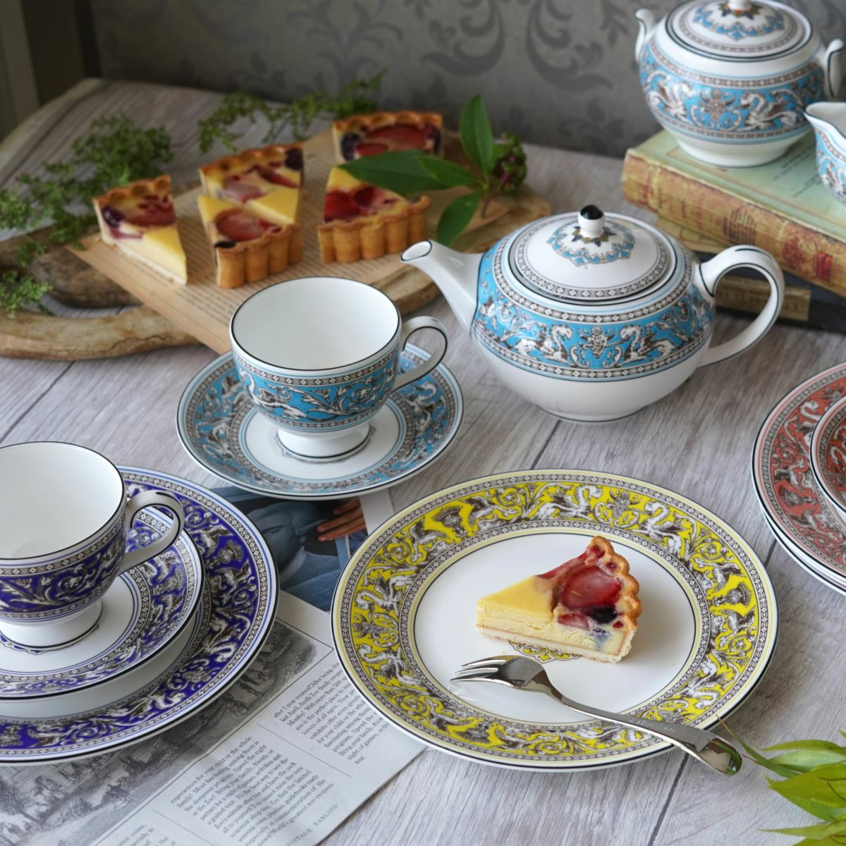 ウェッジウッド（Wedgwood） フロレンティーン シトロン プレート 20cm