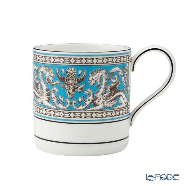 ウェッジウッド（Wedgwood） フロレンティーン ターコイズ マグカップ 370ml NEW