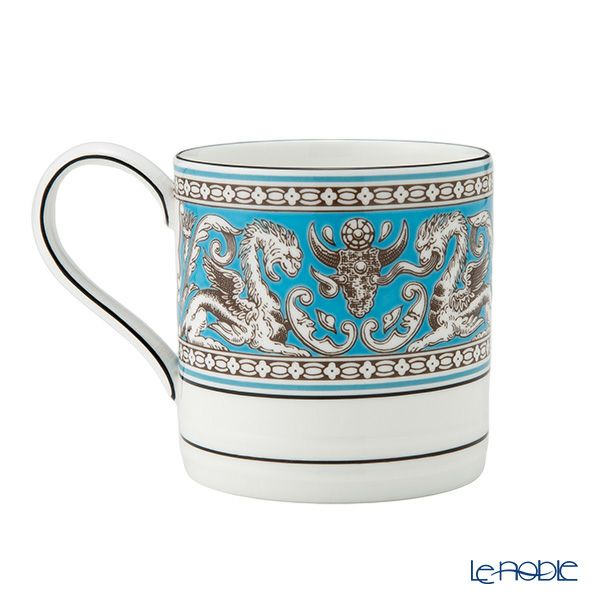 ウェッジウッド（Wedgwood） フロレンティーン ターコイズ マグカップ 370ml NEW