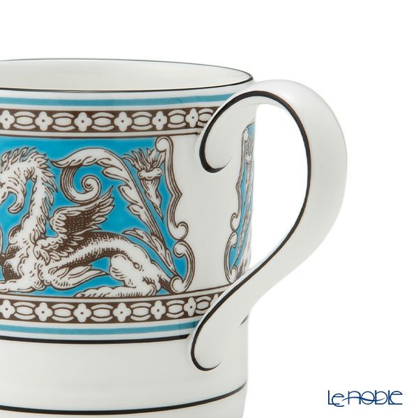 ウェッジウッド（Wedgwood） フロレンティーン ターコイズ マグカップ 370ml NEW