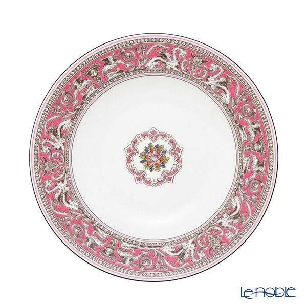ウェッジウッド（Wedgwood） フロレンティーン フューシャ スーププレート 23cm