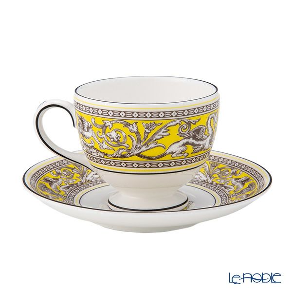 ウェッジウッド（Wedgwood） フロレンティーン シトロン ティーカップ＆ソーサー（リー）200ml