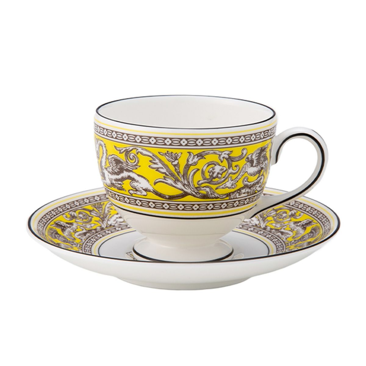 ウェッジウッド（Wedgwood） フロレンティーン シトロン ティーカップ＆ソーサー（リー）200ml