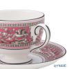 ウェッジウッド（Wedgwood） フロレンティーン フューシャ ティーカップ＆ソーサー（リー）200ml