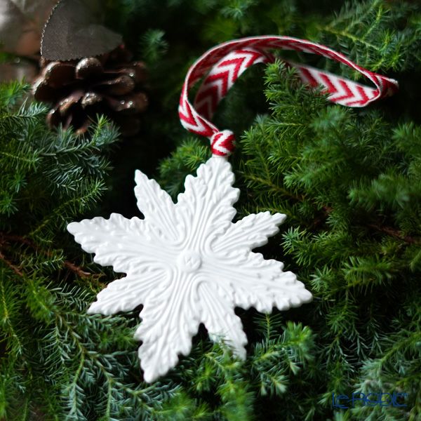 ウェッジウッド（Wedgwood） ホリデイ ホリデイオーナメント スノーフレーク 11cm