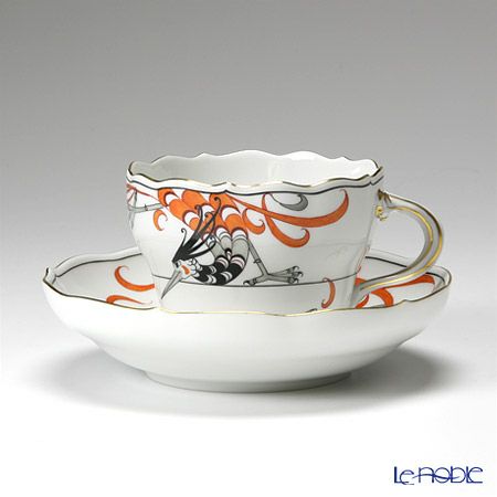 マイセン（Meissen） フェニックス（火の鳥） 701610／00582 コーヒーカップ＆ソーサー 200ml