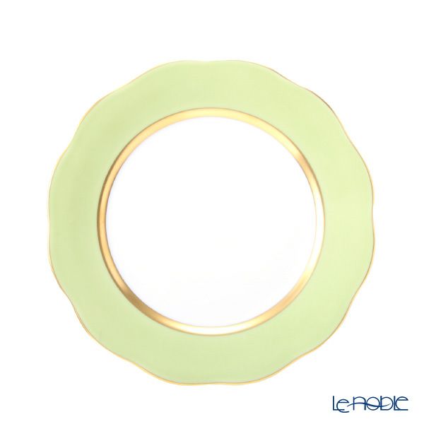 ヘレンド シルクリボン CV03 20517-0-00 プレート 19cm ライトグリーン