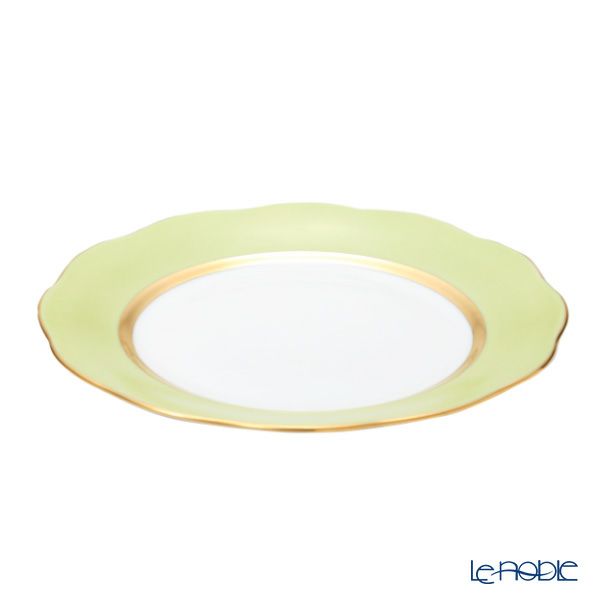 ヘレンド シルクリボン CV03 20517-0-00 プレート 19cm ライトグリーン