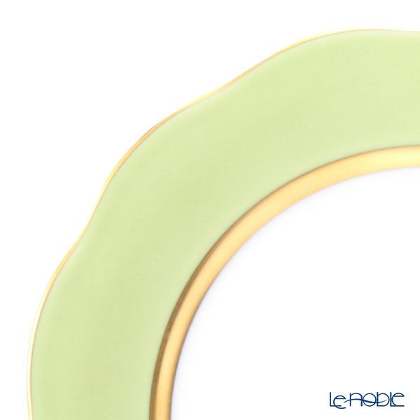 ヘレンド シルクリボン CV03 20517-0-00 プレート 19cm ライトグリーン