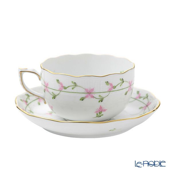 ヘレンド ピンクガーランド PBGP ティーカップ＆ソーサー 200ml 00724-0-00