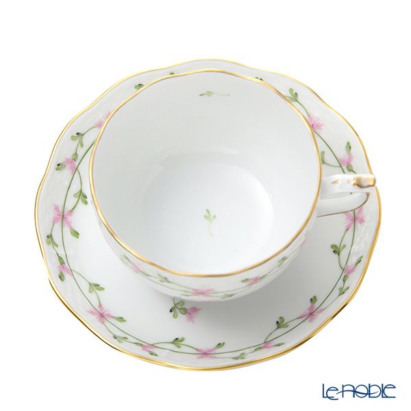 ヘレンド ピンクガーランド PBGP ティーカップ＆ソーサー 200ml 00724-0-00