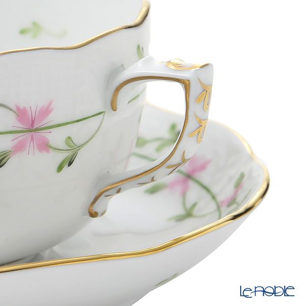 ヘレンド ピンクガーランド PBGP ティーカップ＆ソーサー 200ml 00724-0-00