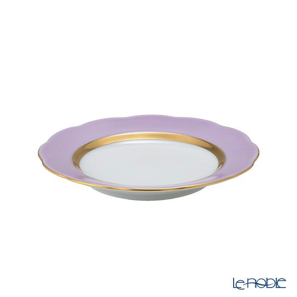 ヘレンド シルクリボン CL01 プレート 12.5cm 20512-0-00 小皿／豆皿（ライトライラック）