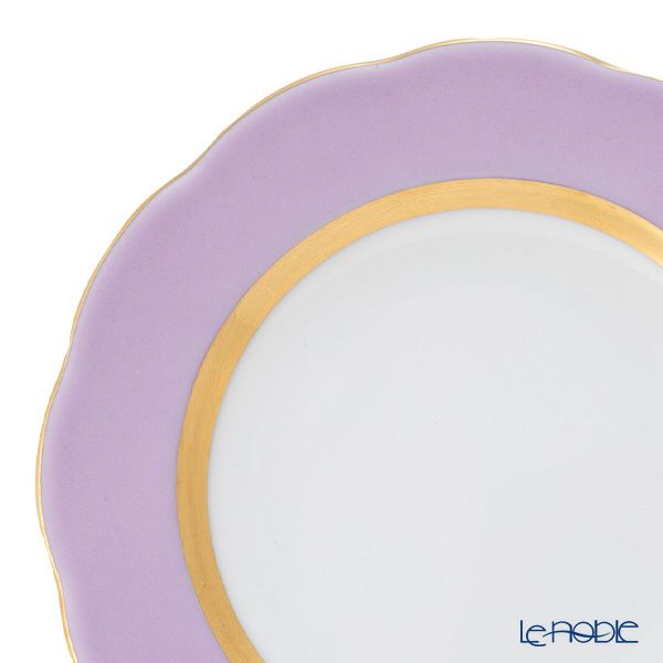 ヘレンド シルクリボン CL01 プレート 12.5cm 20512-0-00 小皿／豆皿（ライトライラック）