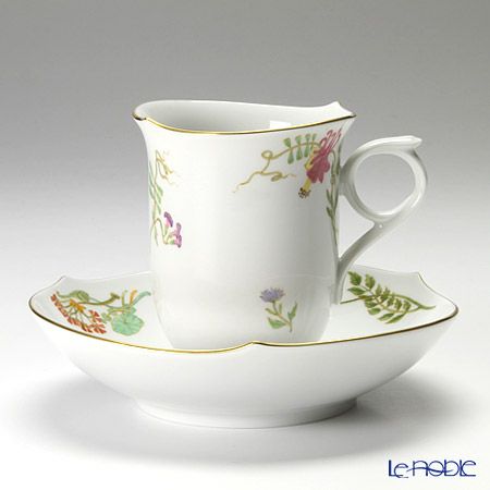 マイセン（Meissen） フローラ 704890／28582 コーヒーカップ＆ソーサー 180ml