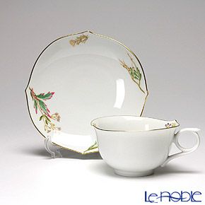 マイセン（Meissen） フローラ 704890／28633 ティーカップ＆ソーサー 170ml