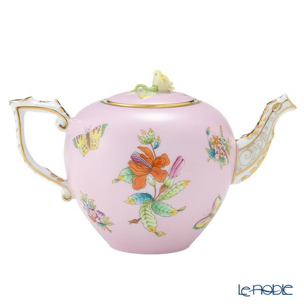 ヘレンド ピンクのヴィクトリア VE-FP1 ティーポット ローズ 800ml 20606-0-09