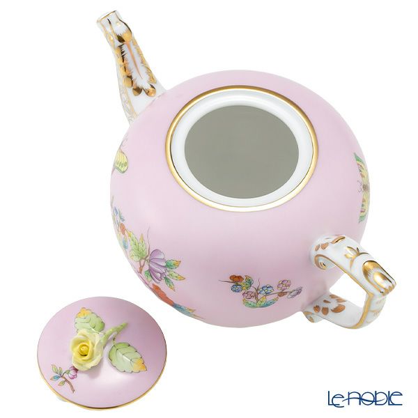 ヘレンド ピンクのヴィクトリア VE-FP1 ティーポット ローズ 800ml 20606-0-09