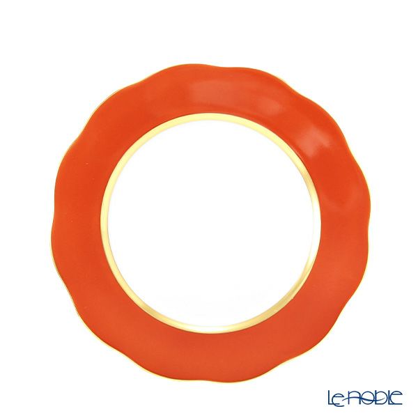 ヘレンド シルクリボン CH3 20517-0-00 プレート 19cm レッド