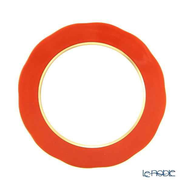 ヘレンド シルクリボン CH3 プレート 25cm レッド 20524-0-00