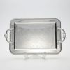 クイーン アン QUEEN ANNE（イギリス製銀メッキ） オブロングトレイ ハンドル付 0／86