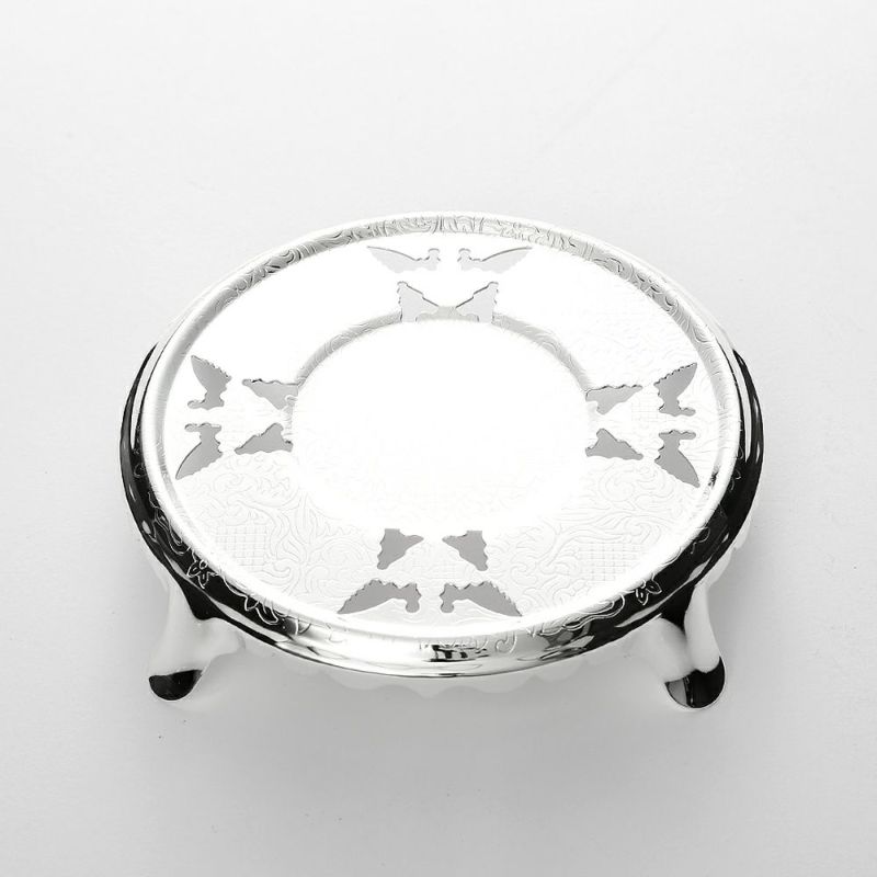 クイーン アン QUEEN ANNE（イギリス製銀メッキ） ティーポットスタンド 0／2012