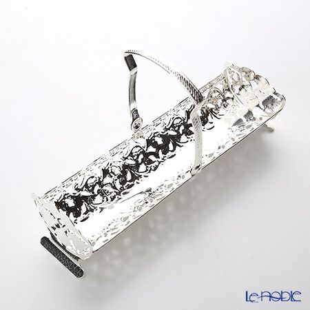 クイーン アン QUEEN ANNE（イギリス製銀メッキ） ビスケットトレイ ハンドル付 0／352