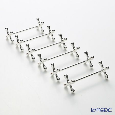 クイーン アン QUEEN ANNE（イギリス製銀メッキ） ナイフレスト 6個セット 0／886