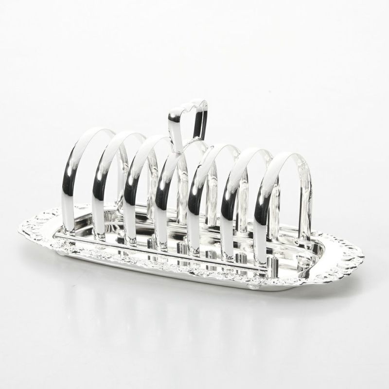 クイーン アン QUEEN ANNE（イギリス製銀メッキ） トーストラック／マルチラック（6スロット） 0／5888／2