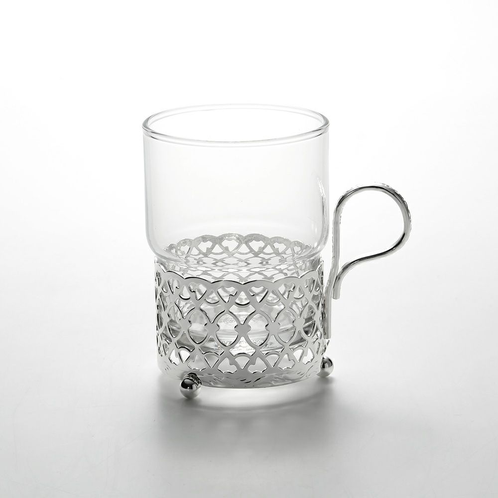 クイーン アン QUEEN ANNE（イギリス製銀メッキ） グラスカップ ハンドル付／アンティーク調 0／6322／A