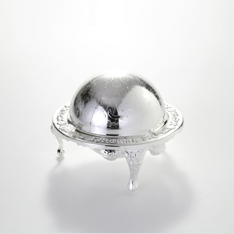 クイーン アン QUEEN ANNE（イギリス製銀メッキ） ボウル カバー・脚付 0／6500／2